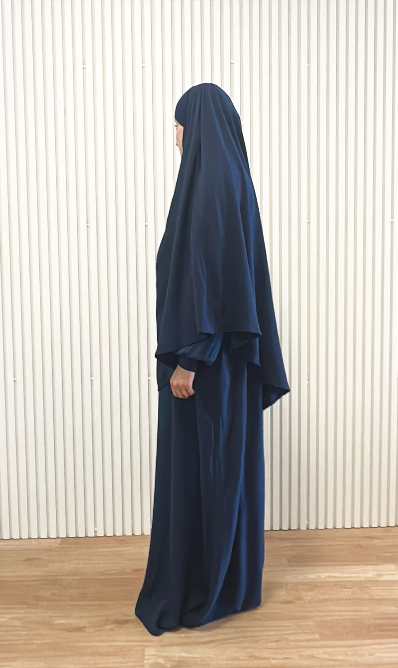 Lyocell Diamond Tie-B Khimar
