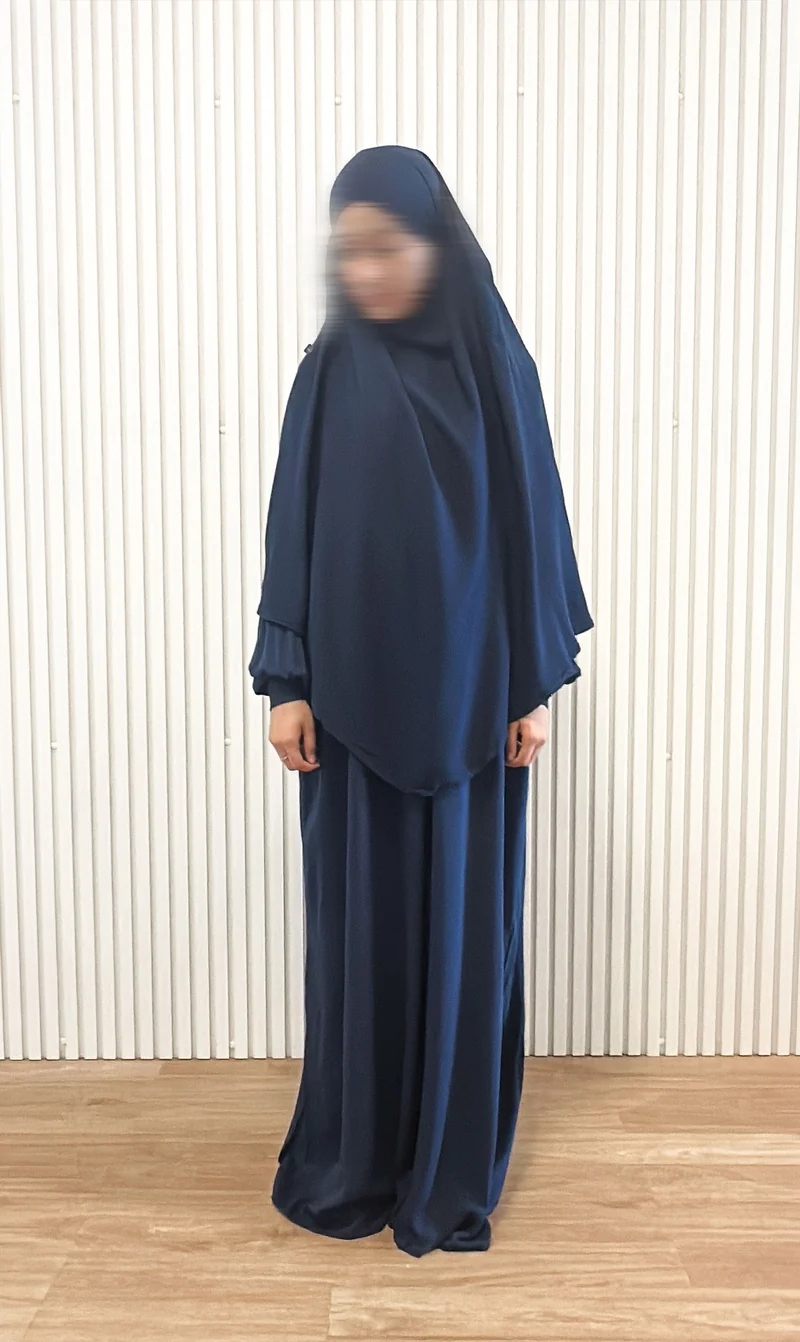 Lyocell Diamond Tie-B Khimar