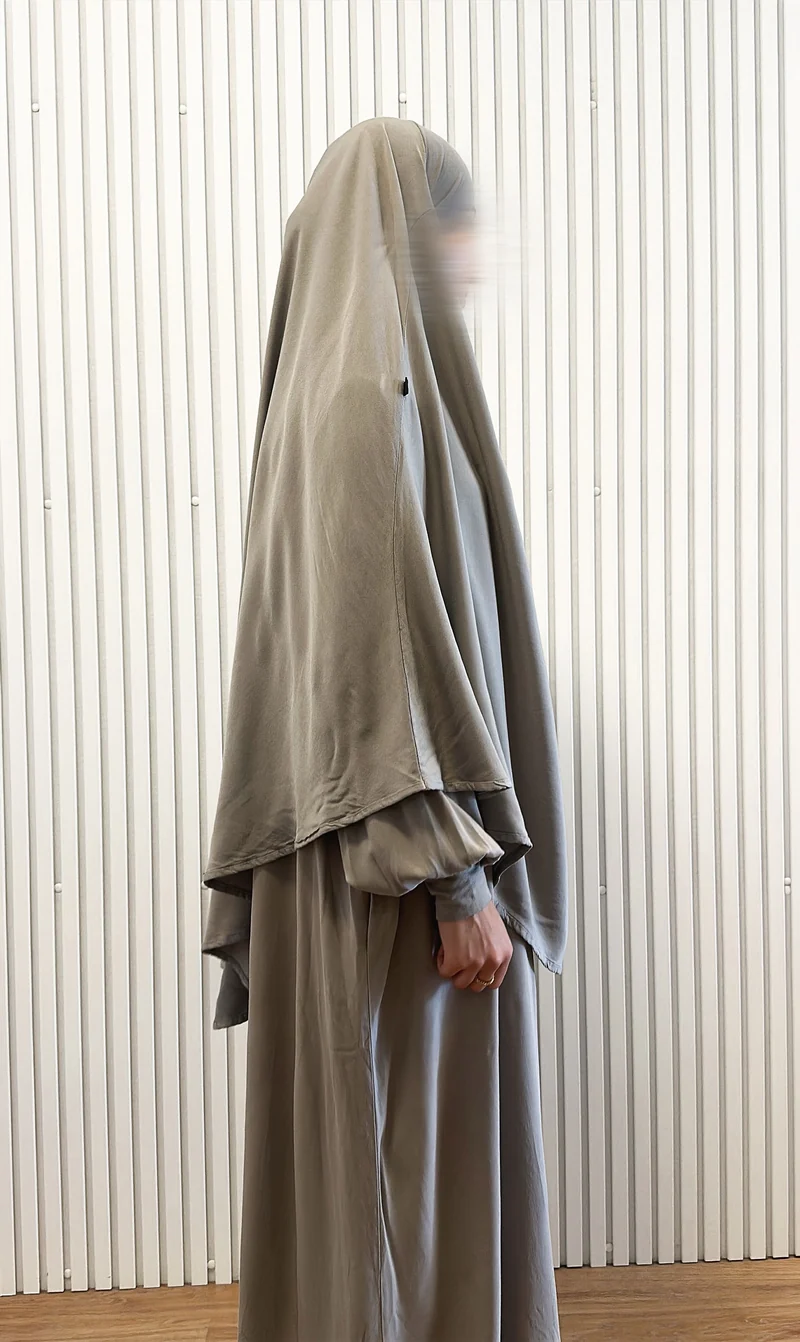 Lyocell Diamond Tie-B Khimar