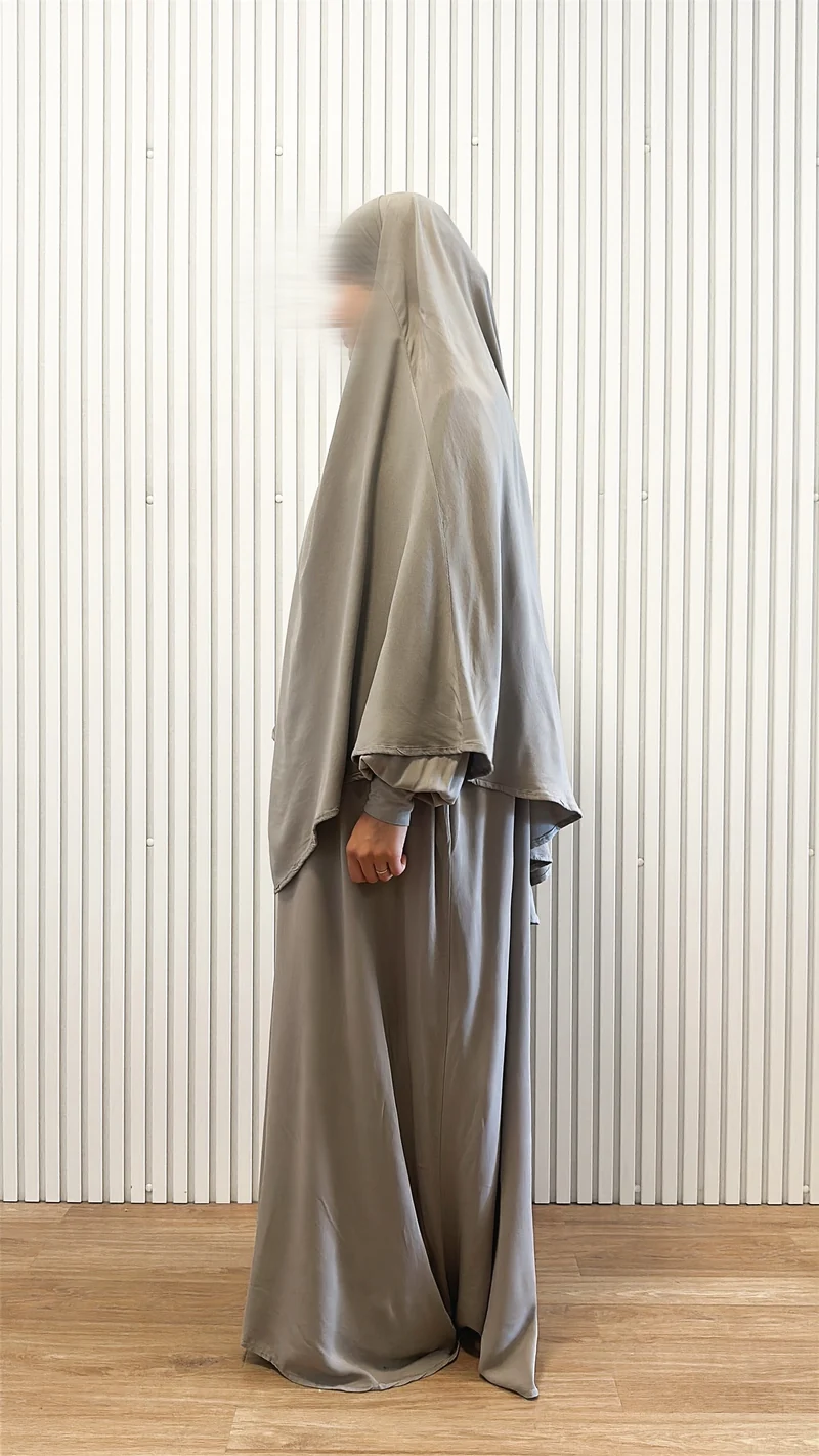 Lyocell Diamond Tie-B Khimar