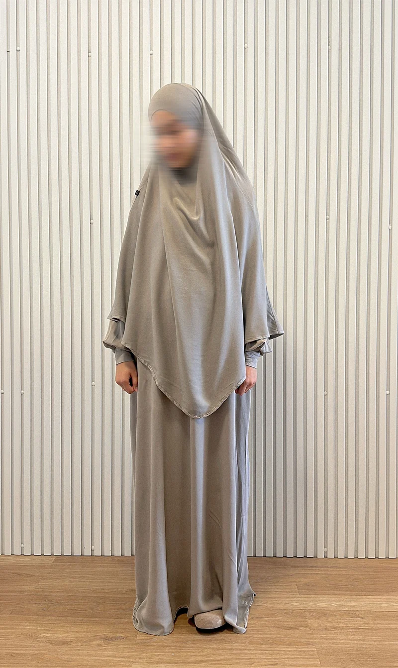Lyocell Diamond Tie-B Khimar