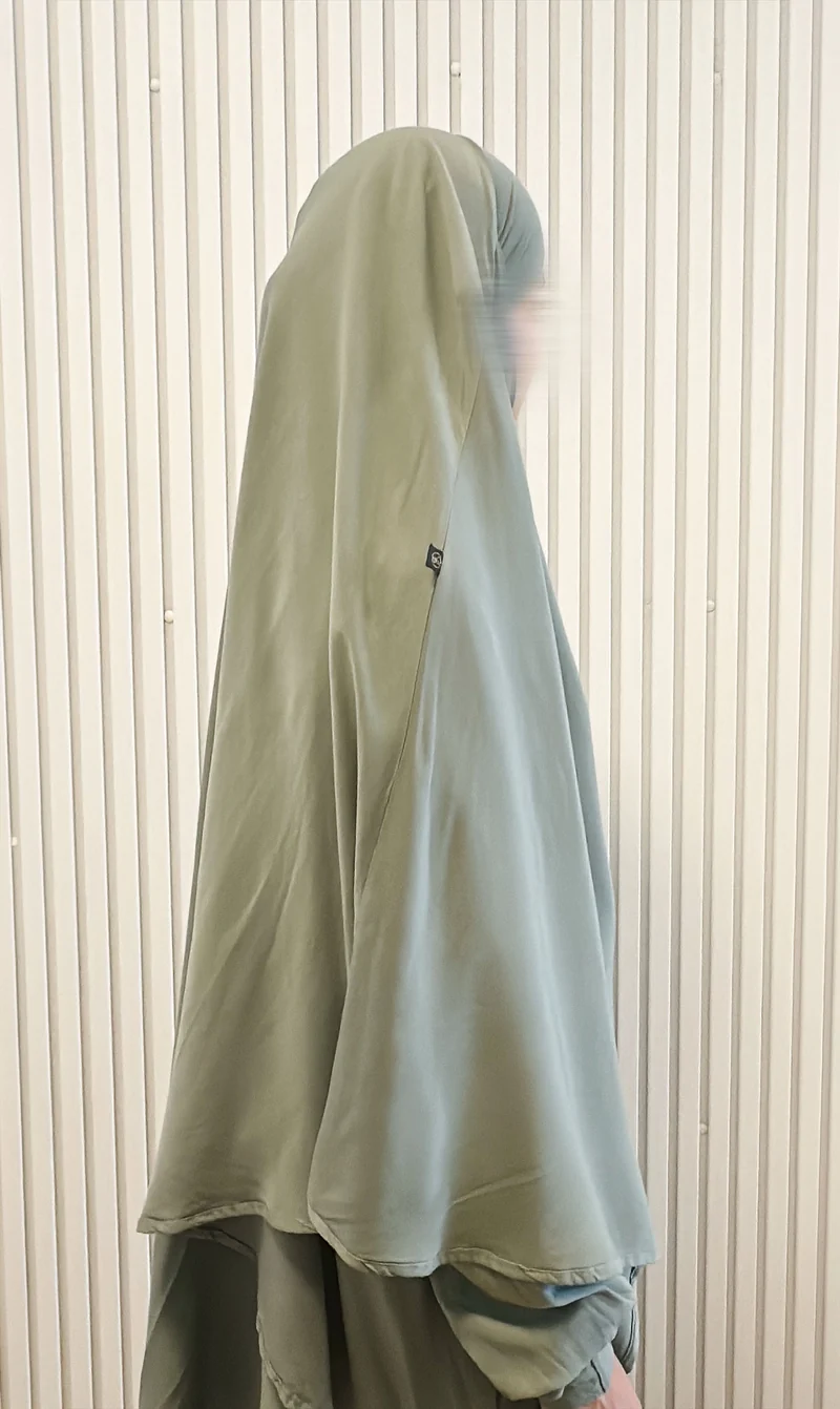 Lyocell Diamond Tie-B Khimar