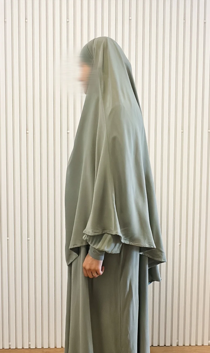 Lyocell Diamond Tie-B Khimar