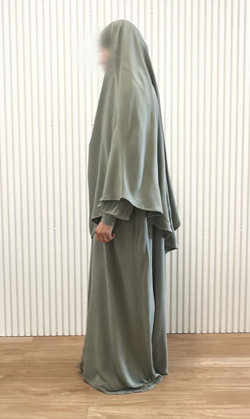 Lyocell Diamond Tie-B Khimar