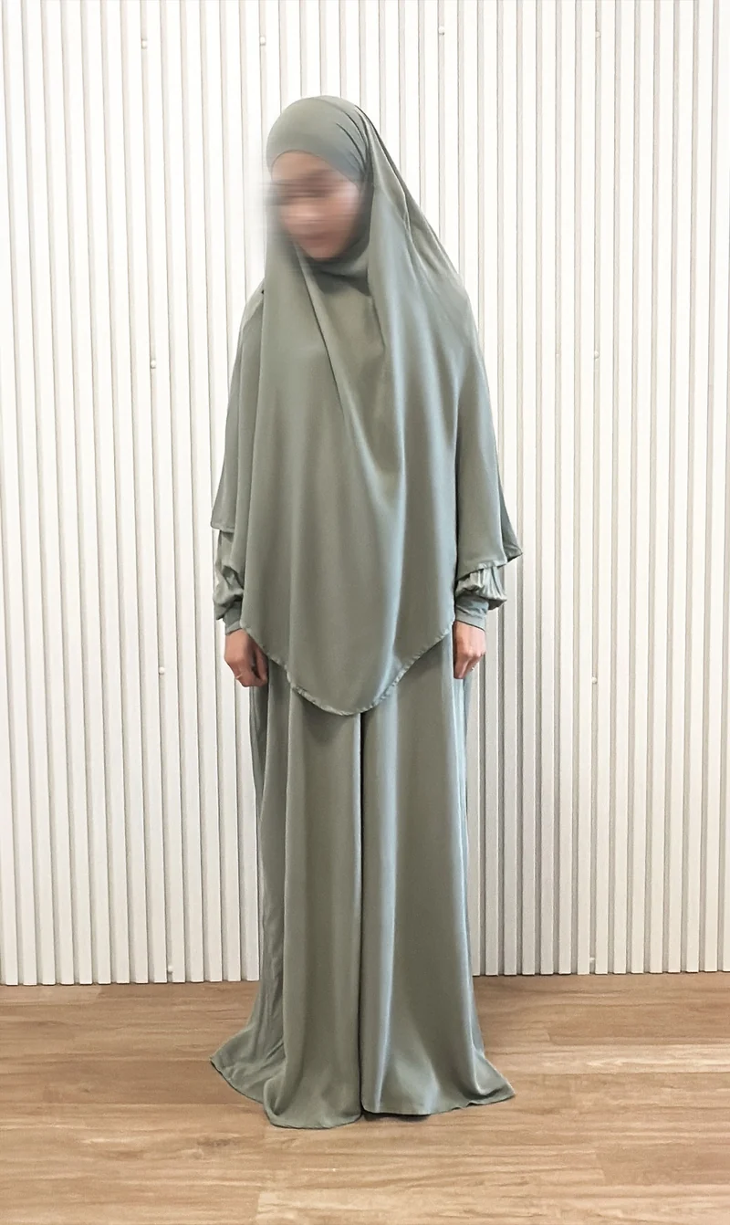 Lyocell Diamond Tie-B Khimar