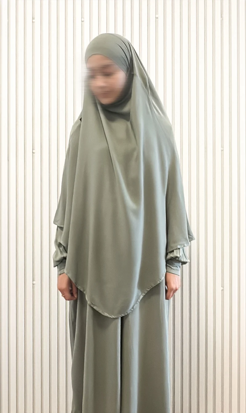 Lyocell Diamond Tie-B Khimar