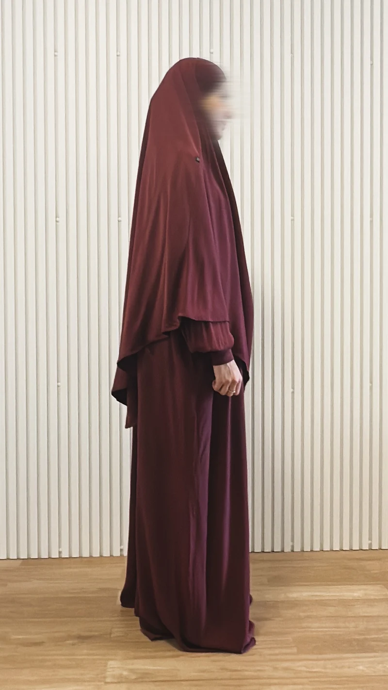 Lyocell Diamond Tie-B Khimar