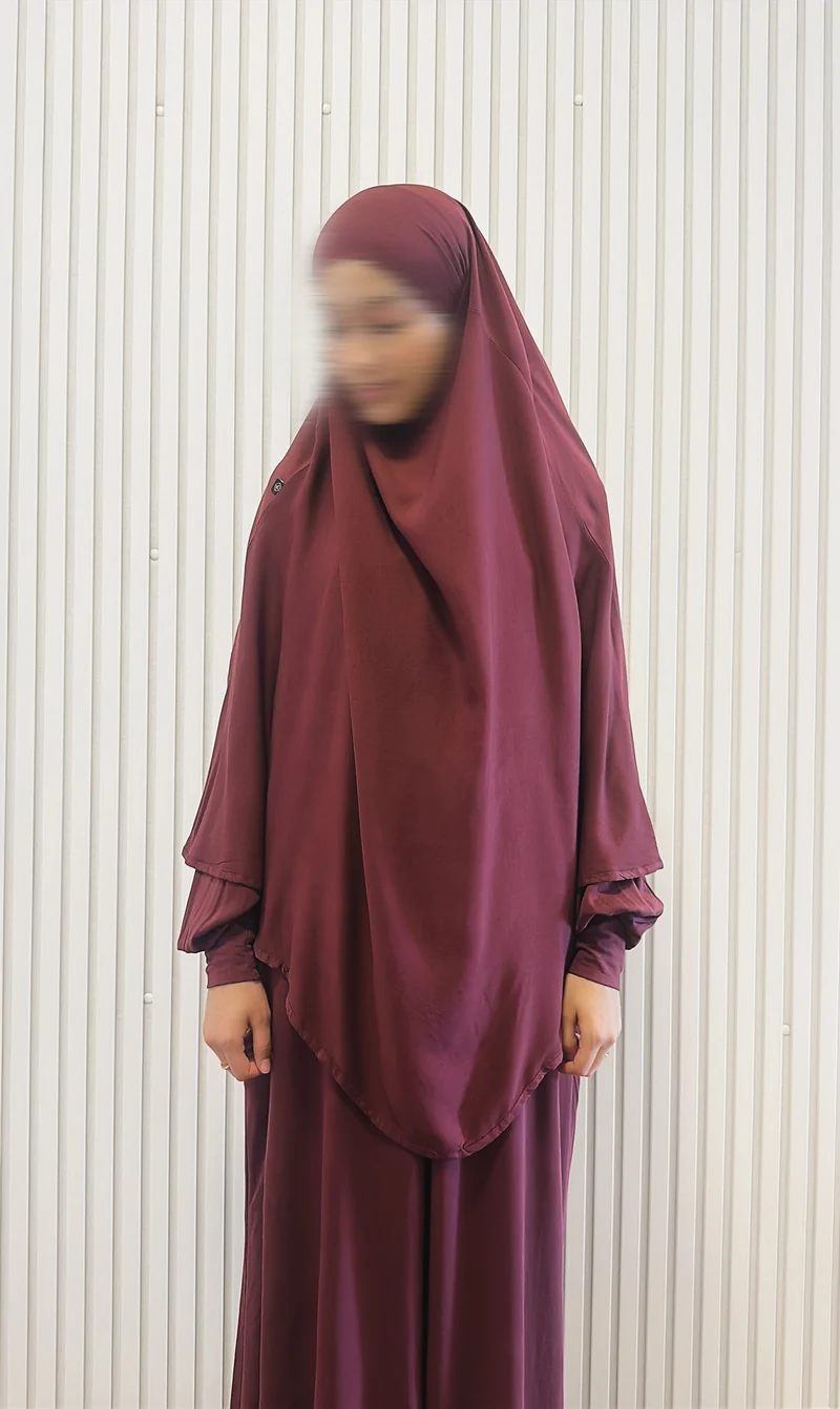 Lyocell Diamond Tie-B Khimar
