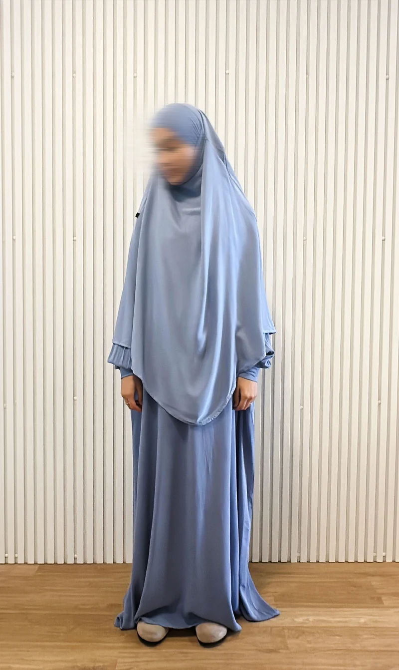 Lyocell Diamond Tie-B Khimar