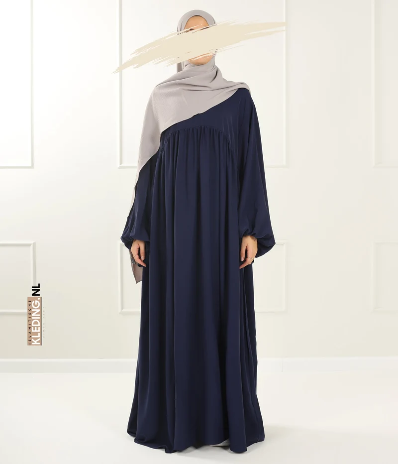 Jilbab Soumaya Ballonhülle – Marineblau