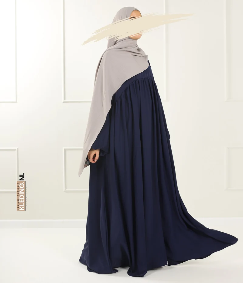 Jilbab Soumaya Ballonhülle – Marineblau
