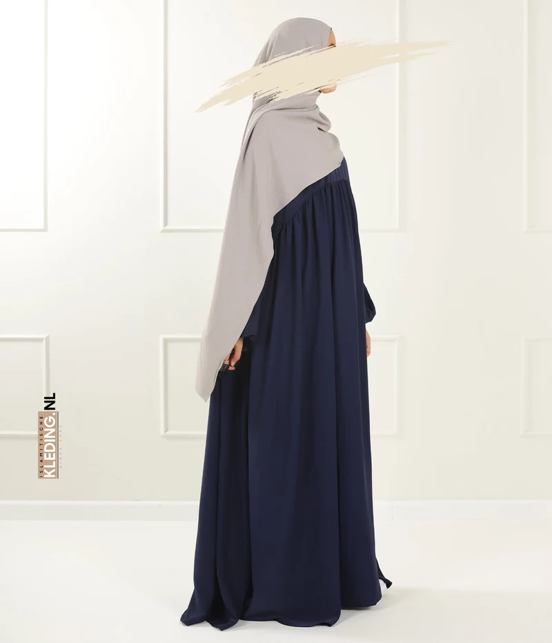 Jilbab Soumaya Ballonhülle – Marineblau
