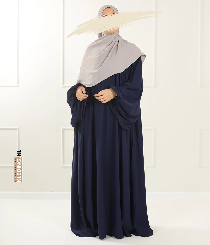 Jilbab Soumaya Ballonhülle – Marineblau