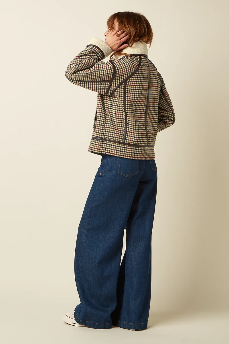 Monia Coat Basso Check