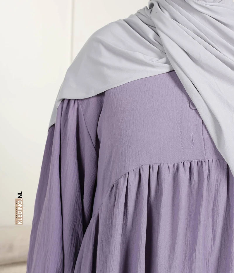 Jilbab Jazz Ballonärmel - Orchidee