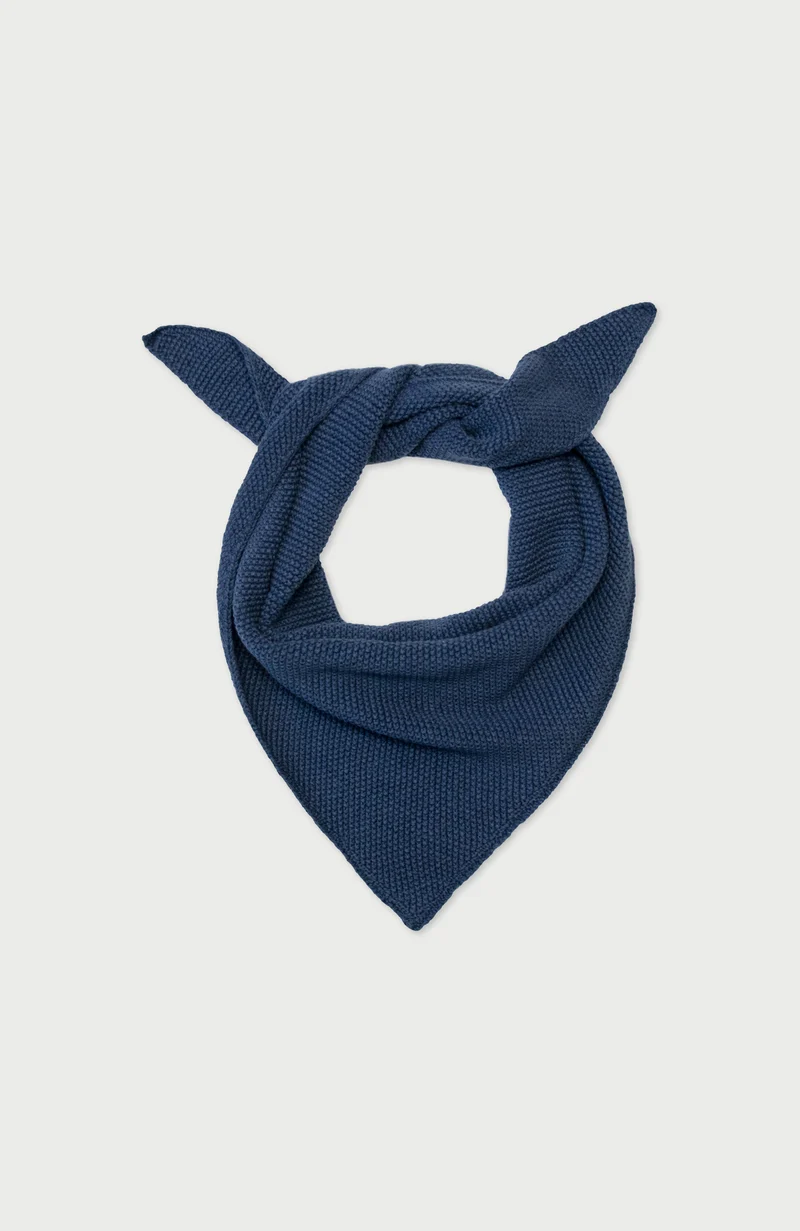 Cotton Textured Triangle Scarf