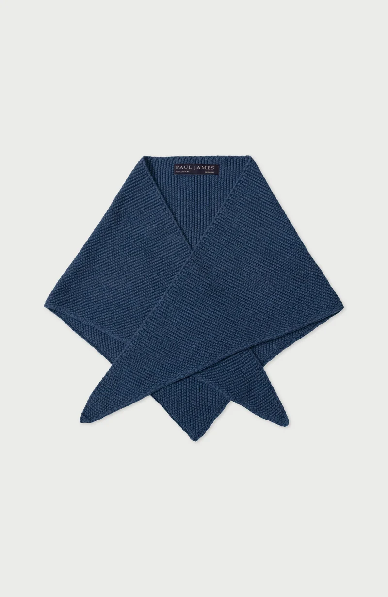 Cotton Textured Triangle Scarf
