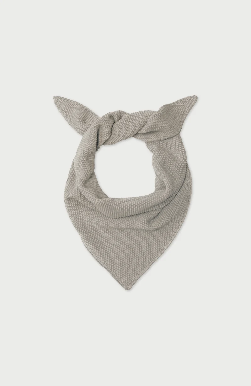 Cotton Textured Triangle Scarf