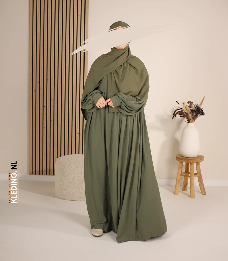 Jilbab Jazz Ballonhülle – Blatt