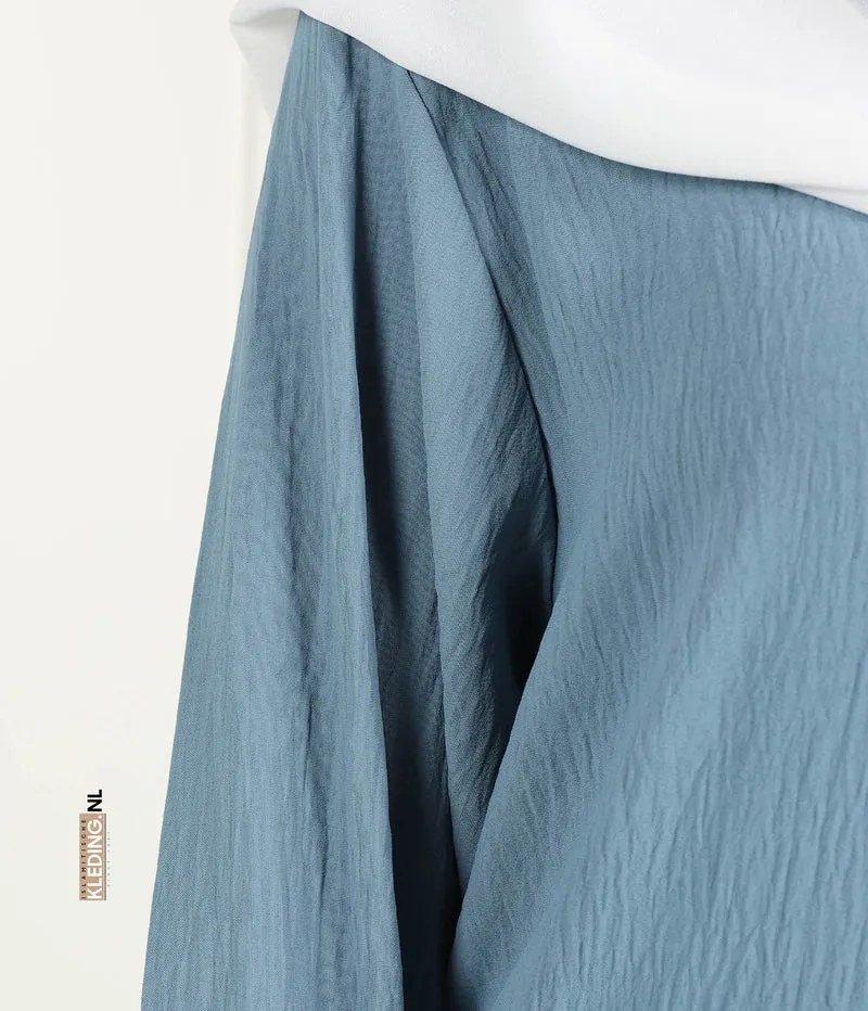 Noora Kimono Abaya - Himmelblau