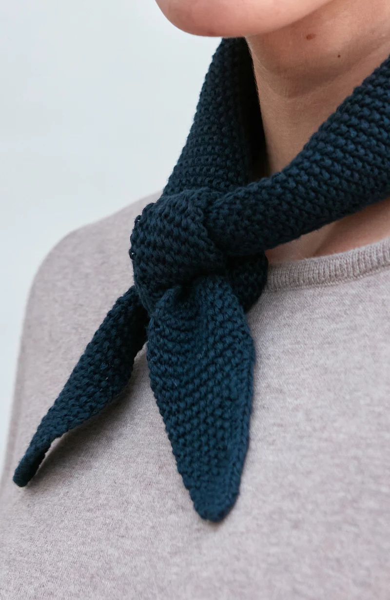 Cotton Textured Mini Neckerchief