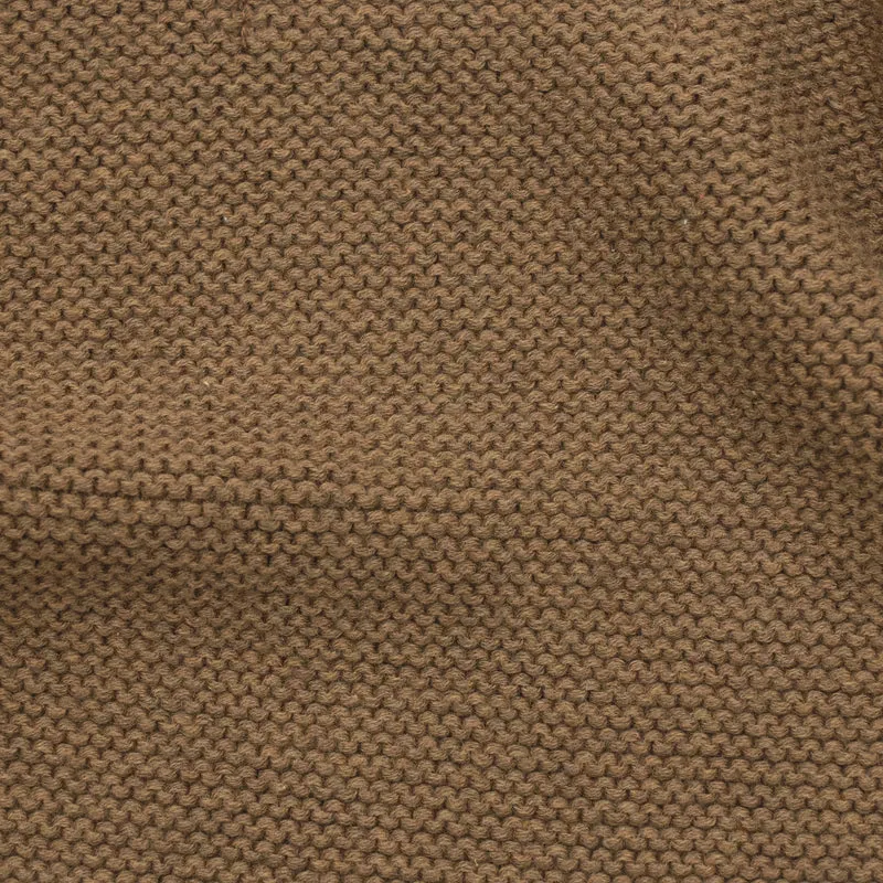 Cotton Garter Knit Mini Neckerchief