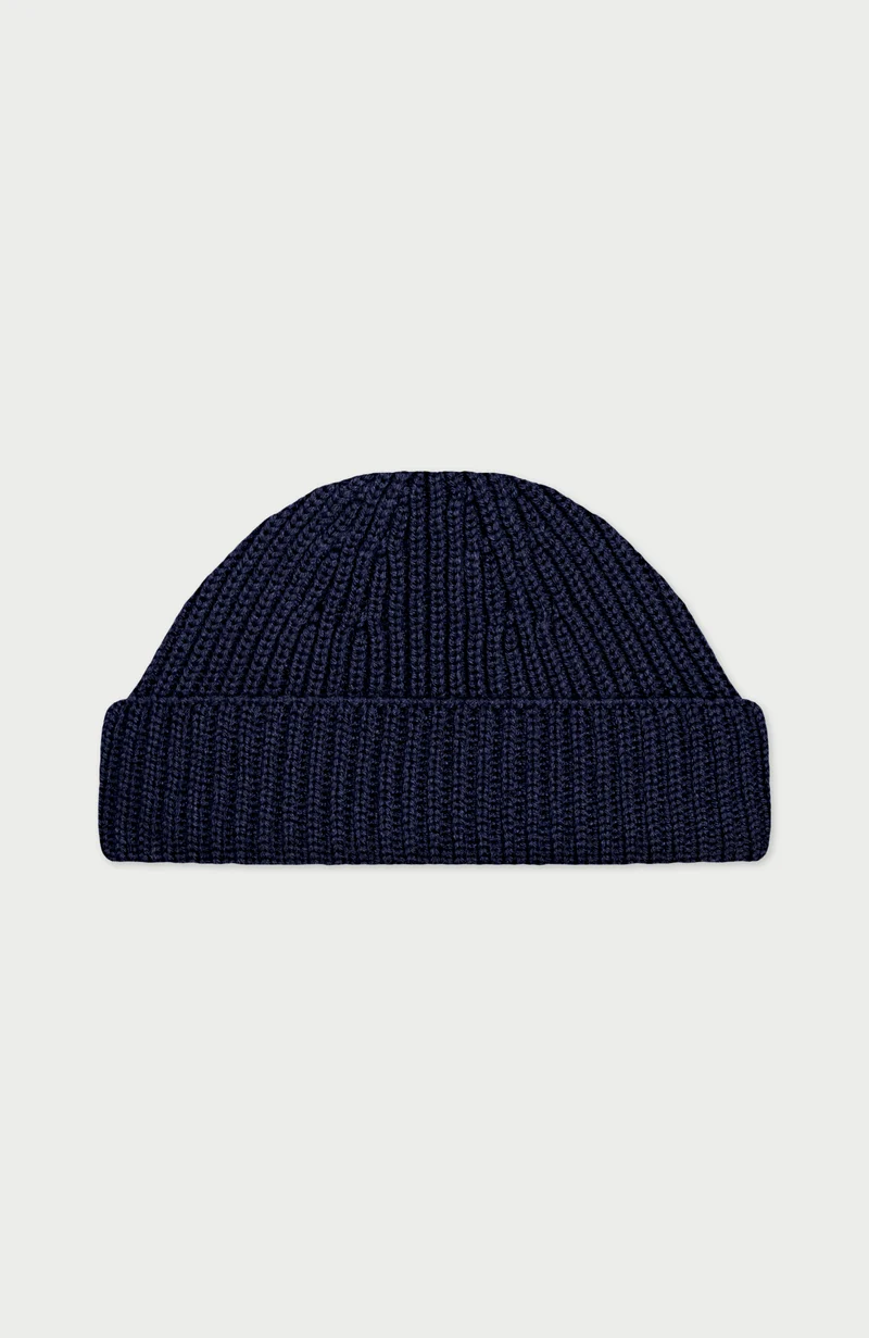 Heavyweight Extra Fine Merino Fisherman Beanie