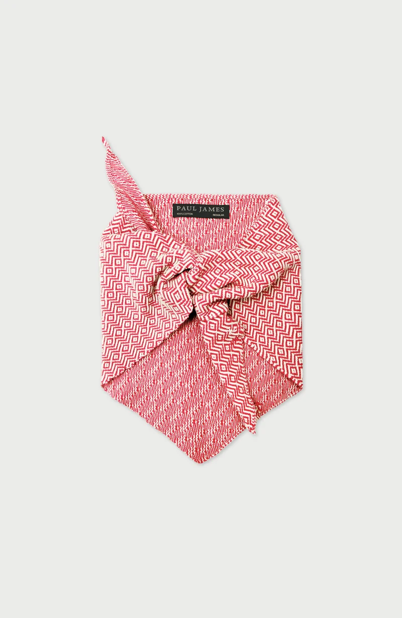 Cotton Two Tone Textured Neckerchief