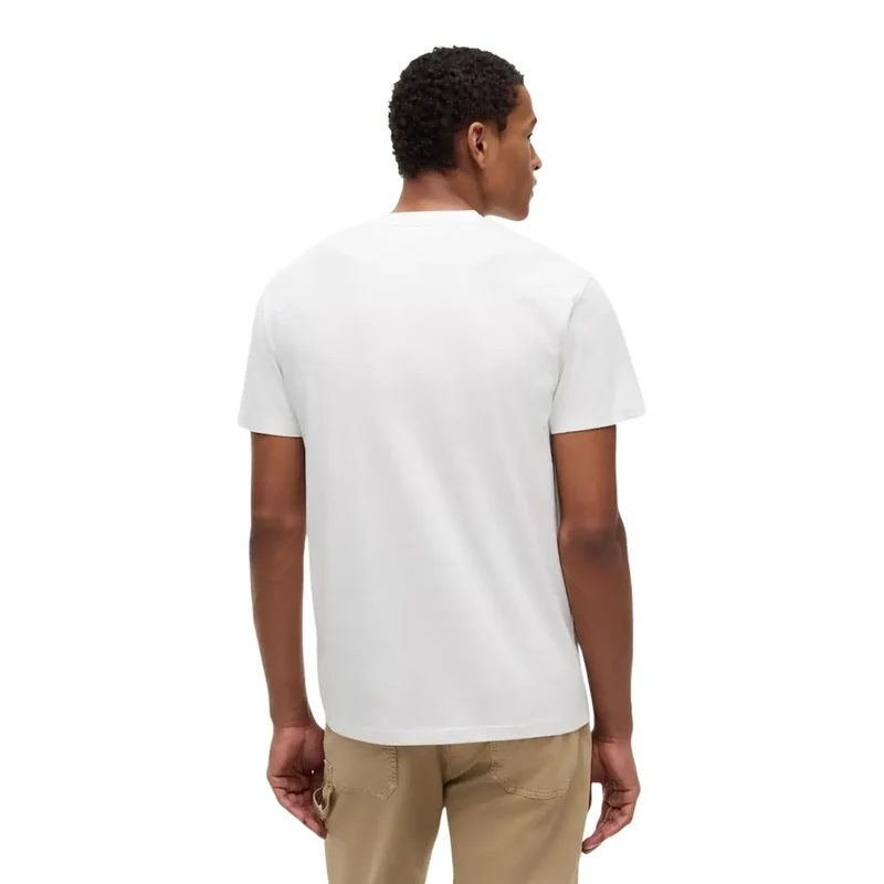 Tommy Hilfiger Weißes Herren-T-Shirt aus Bio-Baumwolle