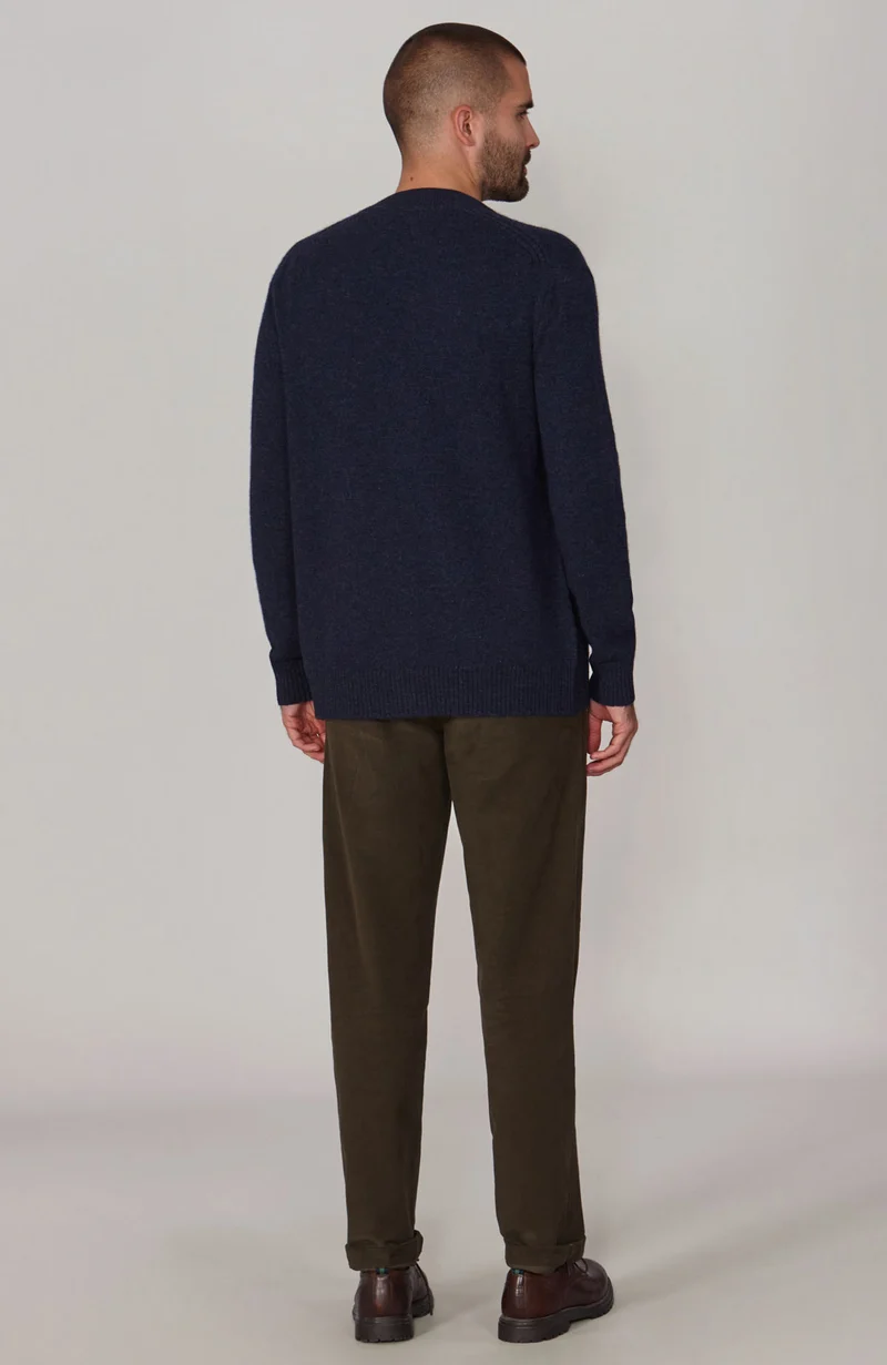 Mens Lambswool Cardigan