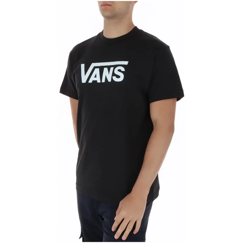 Vans Herren Schwarzes Baumwoll-T-Shirt mit Grafik
