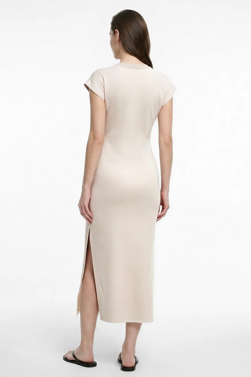 Anita Midi Dress | Plaza Taupe
