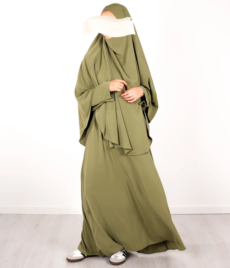 Anisah Raffhalter Amira Khimar – Vintage-Grün