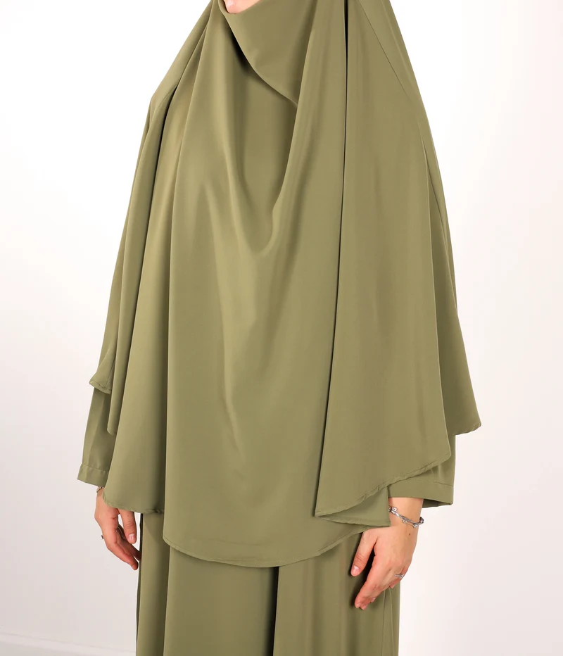 Anisah Raffhalter Amira Khimar – Vintage-Grün
