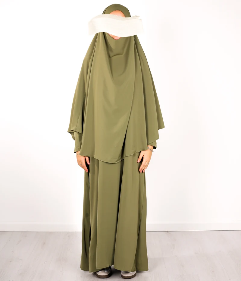 Anisah Raffhalter Amira Khimar – Vintage-Grün