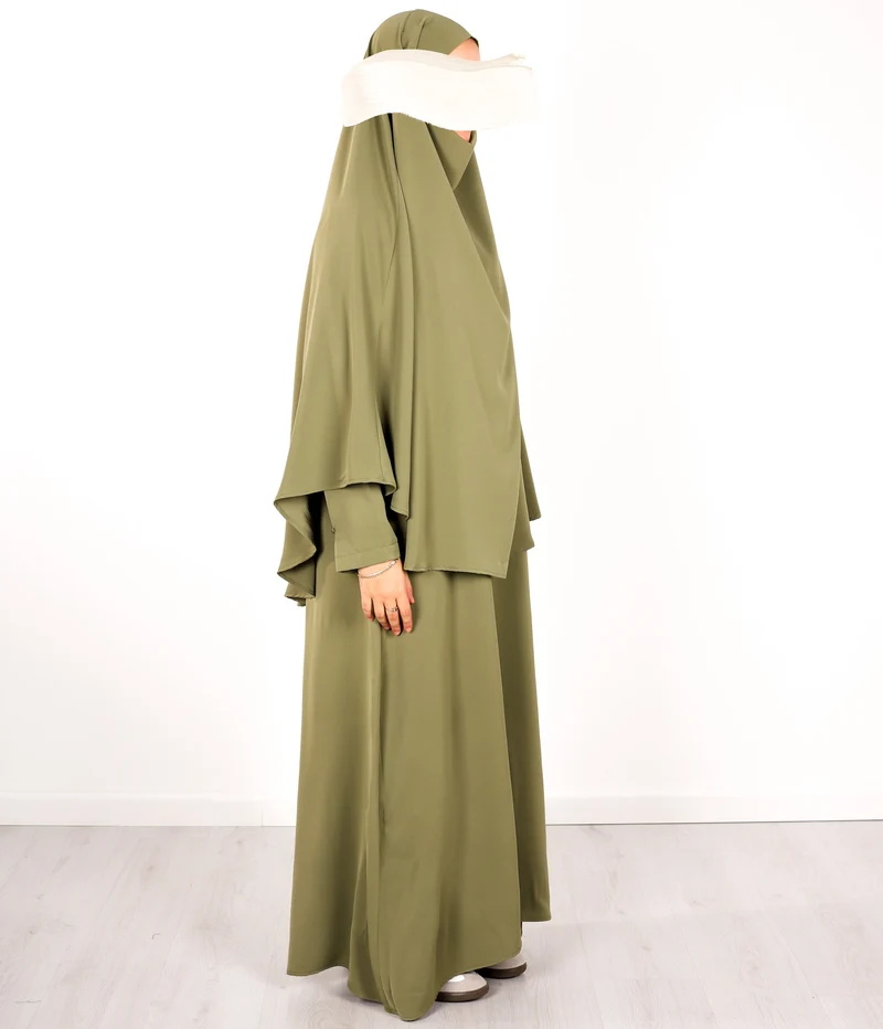 Anisah Raffhalter Amira Khimar – Vintage-Grün