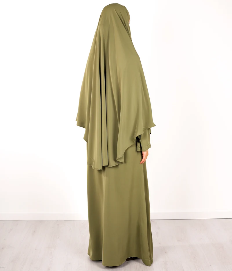 Anisah Raffhalter Amira Khimar – Vintage-Grün