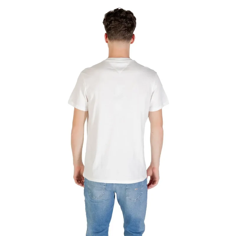 Tommy Hilfiger Herren T-Shirt aus Bio-Baumwolle, beige