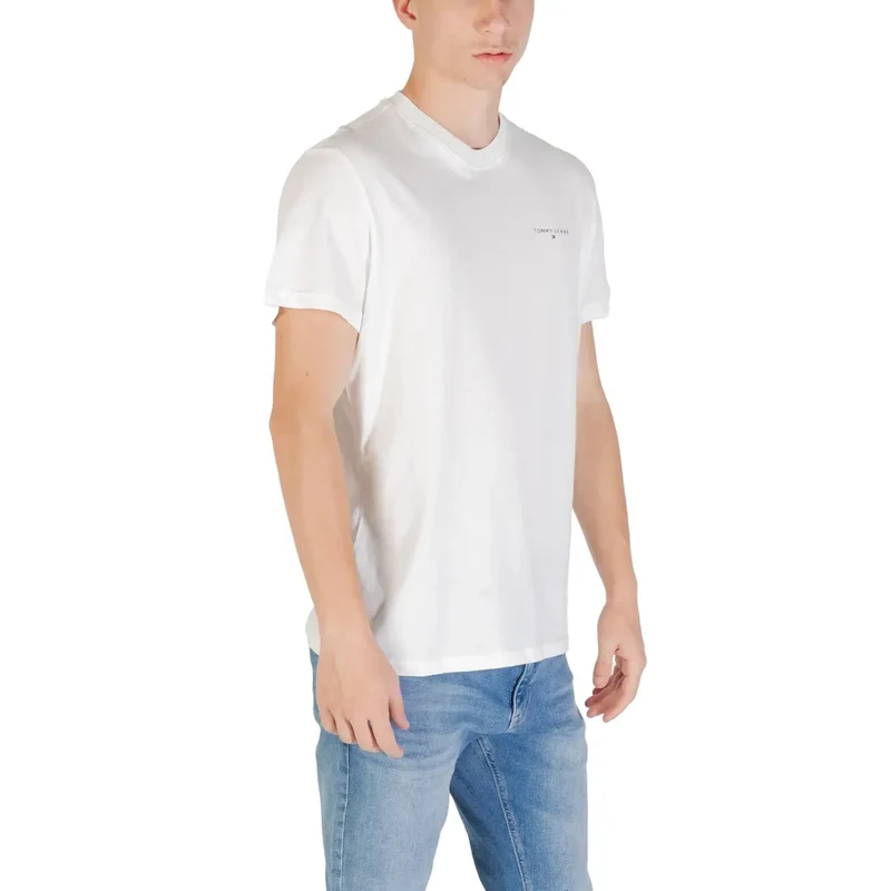 Tommy Hilfiger Herren T-Shirt aus Bio-Baumwolle, beige