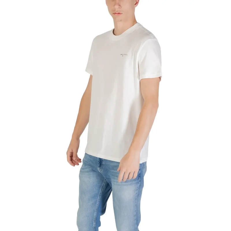 Tommy Hilfiger Herren T-Shirt aus Bio-Baumwolle, beige