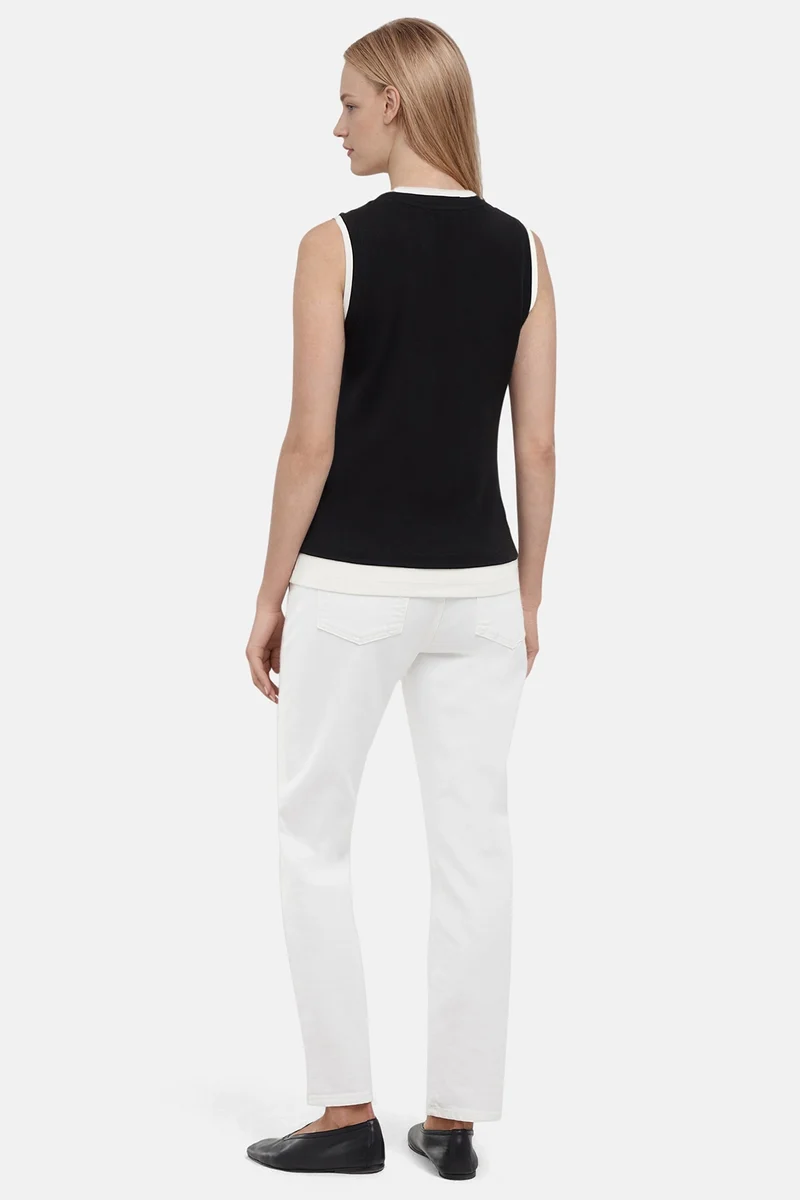 Veronica Layered Tank | Black Beauty