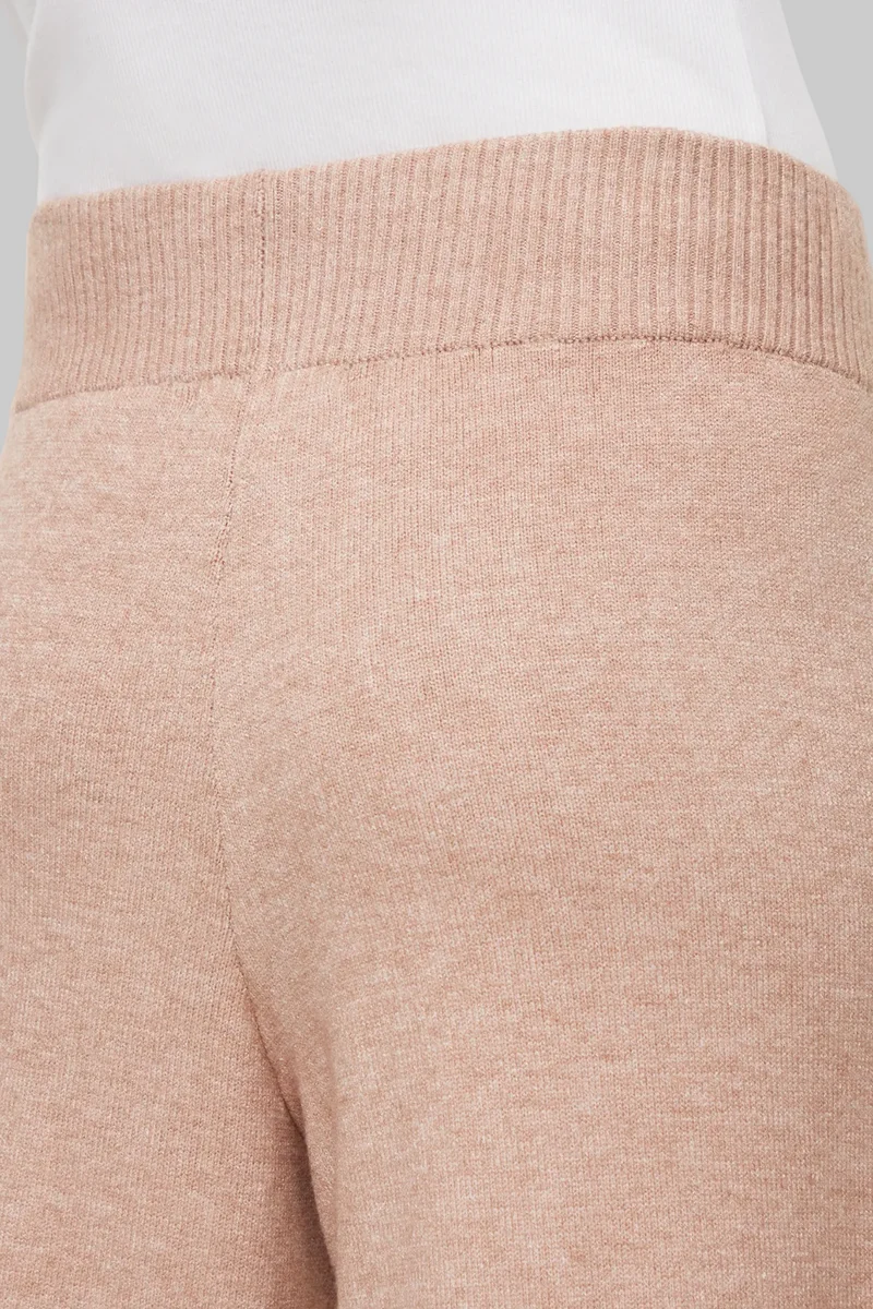 Ally Wide Leg Pant | Heather Warm Taupe