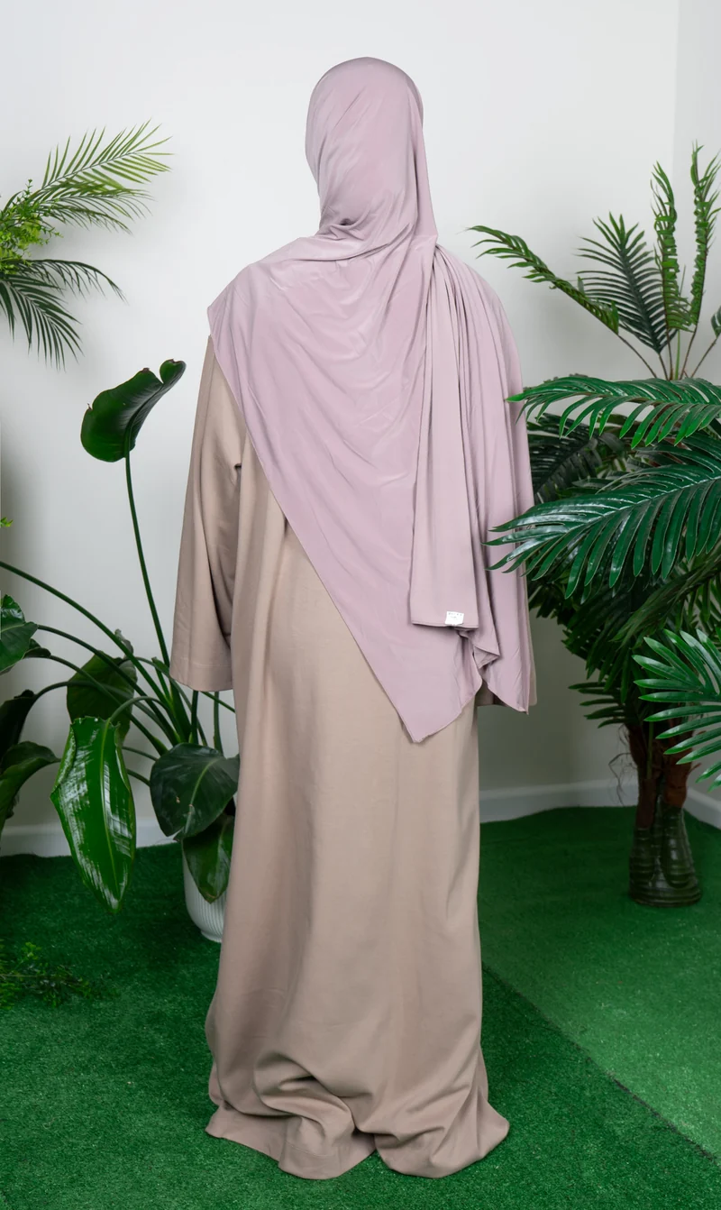 Lässige Baumwoll-Abaya Ma'on