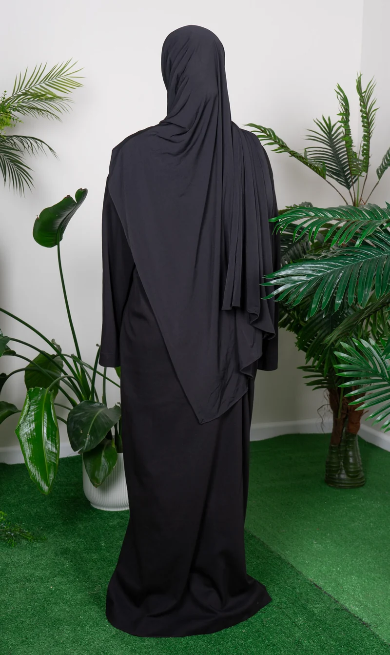 Lässige Baumwoll-Abaya Ma'on