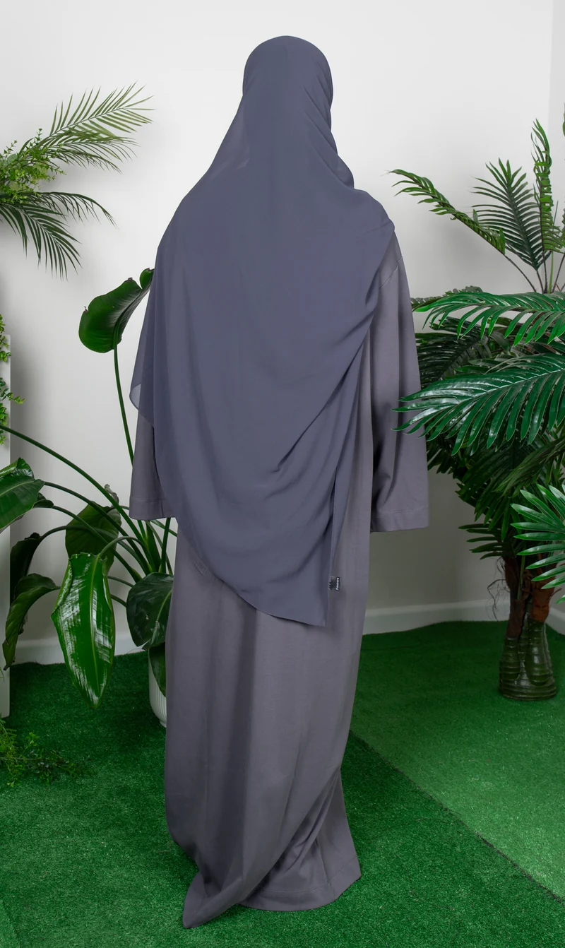 Lässige Baumwoll-Abaya Ma'on