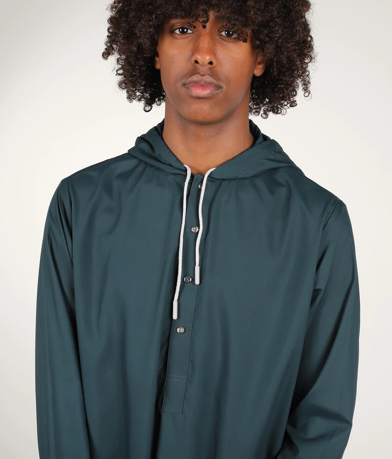 Kapuzenpullover Anouar - Deep Peacock