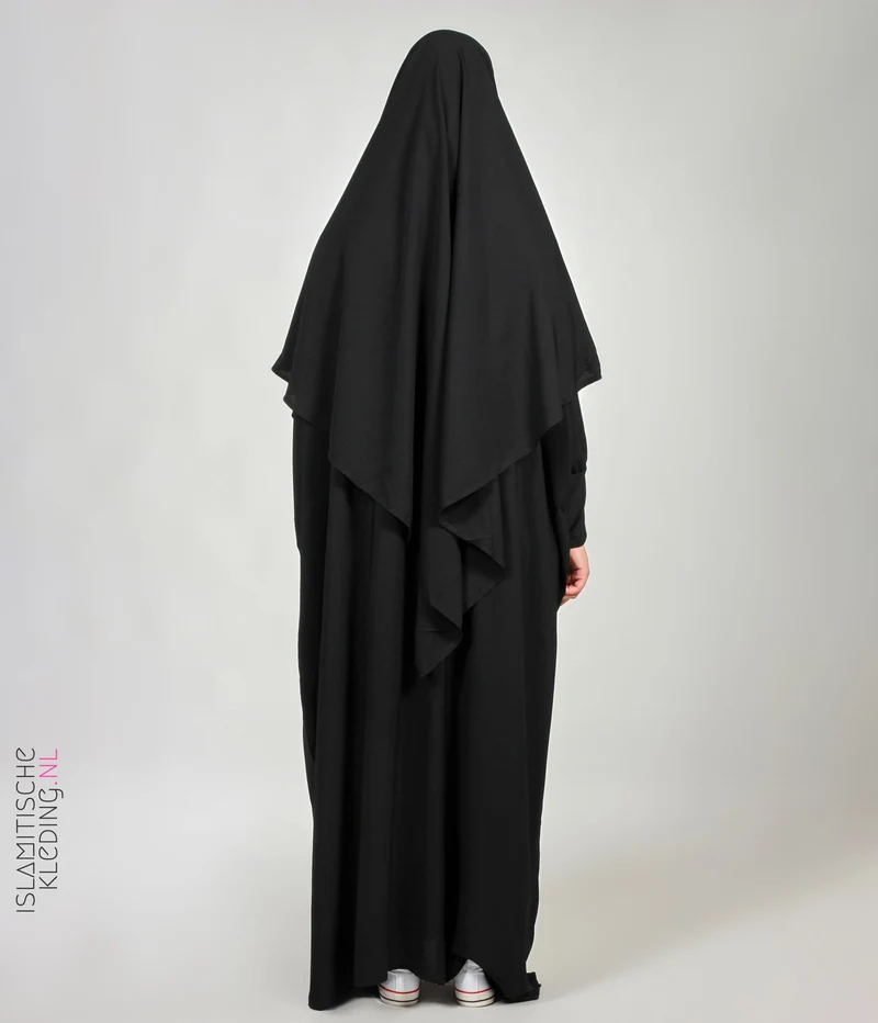 Farasha Abaya Basic - Schwarz