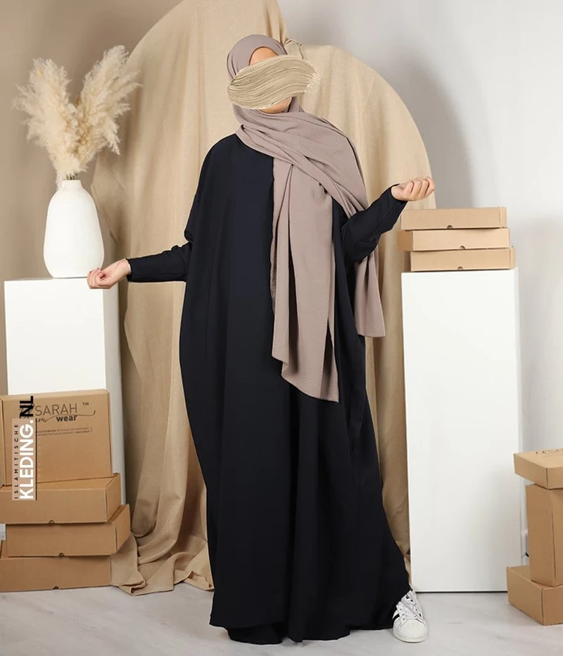 Farasha Abaya Basic Marine
