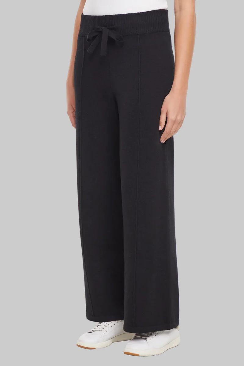 Ally Wide Leg Pant | Black Beauty