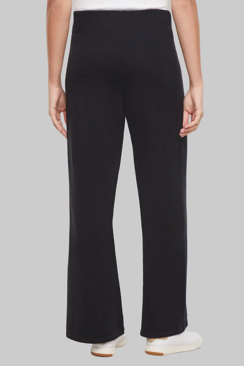 Ally Wide Leg Pant | Black Beauty